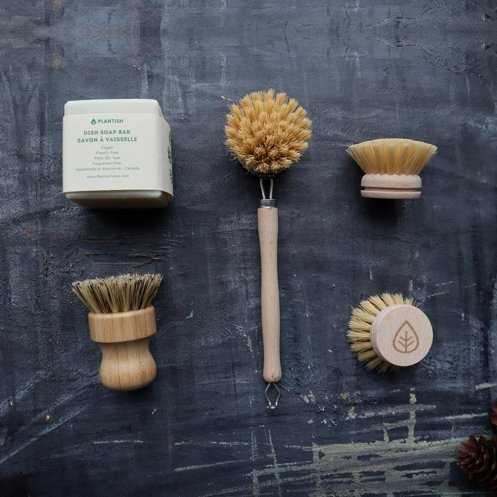 Zero Waste Cleaning Set - Sisal Brush Kit - Ecoesse