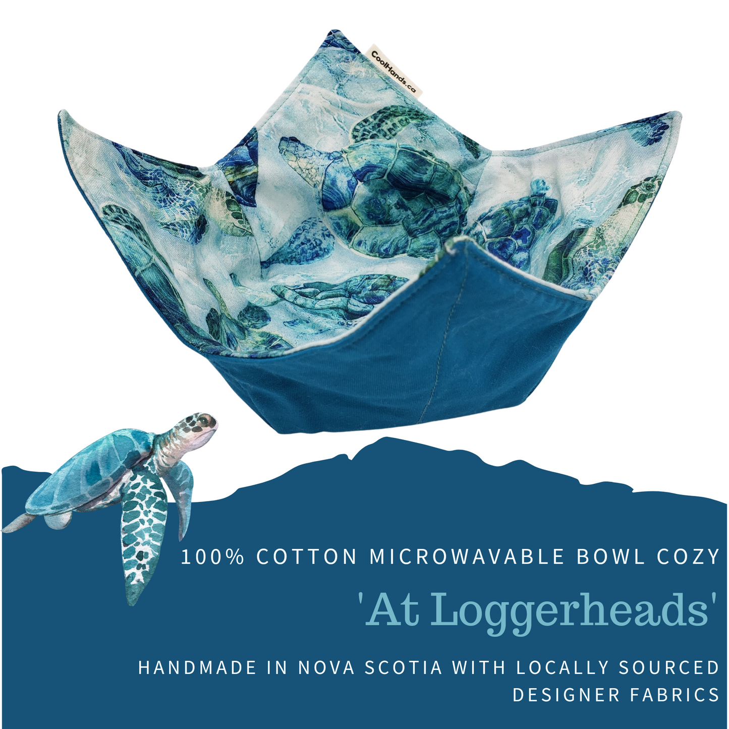 100% Cotton Microwavable Bowl Cozy - At Loggerheads