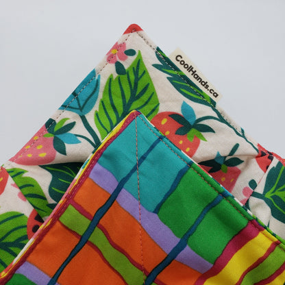 100% Cotton Microwavable Bowl Cozy - What Lamb, What Ladybird!