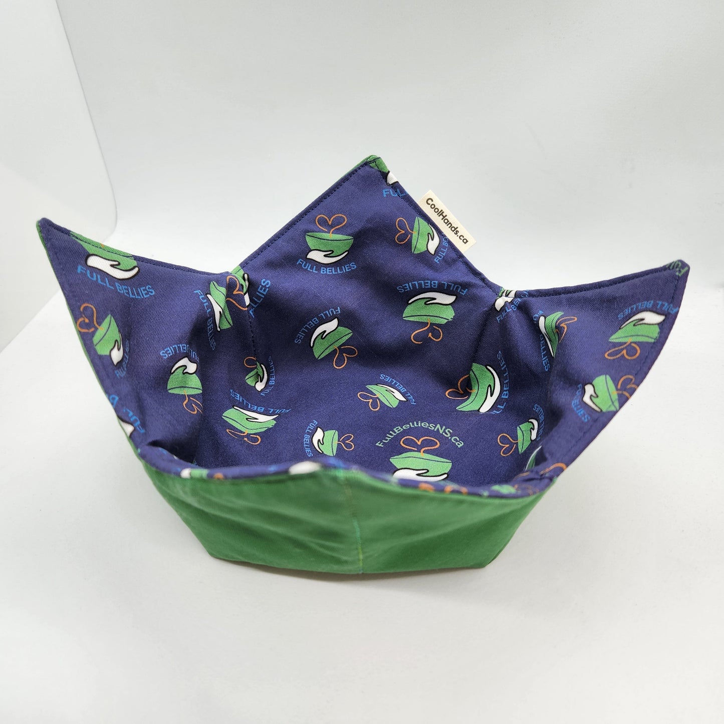 100% Cotton Microwavable Bowl Cozy - Full Bellies