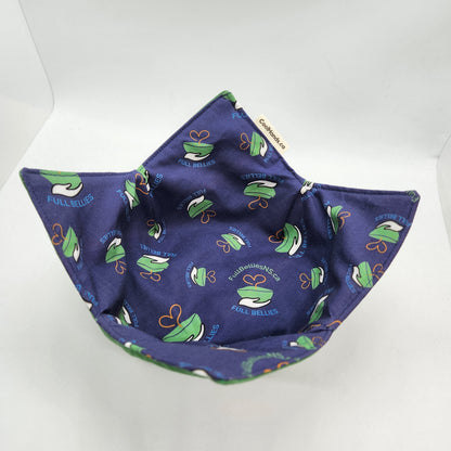 100% Cotton Microwavable Bowl Cozy - Full Bellies