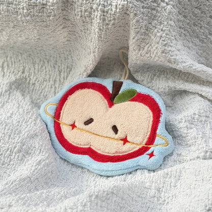 Set of 3 Cute Apple Hanging Hand Towels - Ecoesse