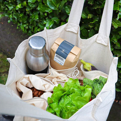 9 Piece - Reusable Grocery Bags (Starter Set) - Ecoesse 