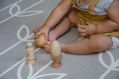 Ball Bowl Peg & Egg Cup