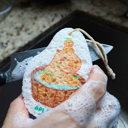 Hot Bath - Pop up Sponge (Capybara Creations)