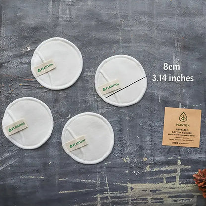 Reusable Cotton Rounds - 100% Cotton - Ecoesse 