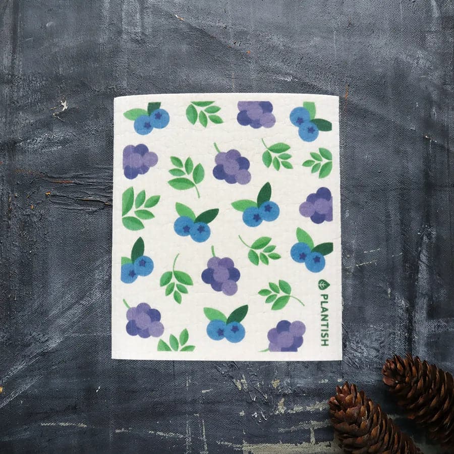 Blueberry - Swedish Sponge Cloth - Ecoesse 
