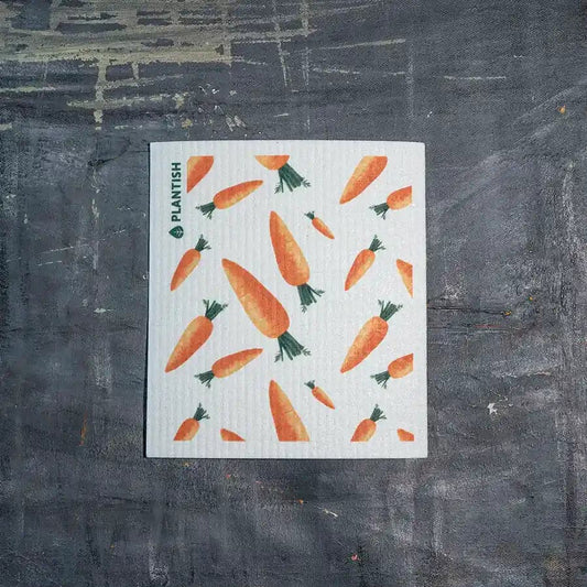 Carrot - Swedish Sponge Cloth - Ecoesse 