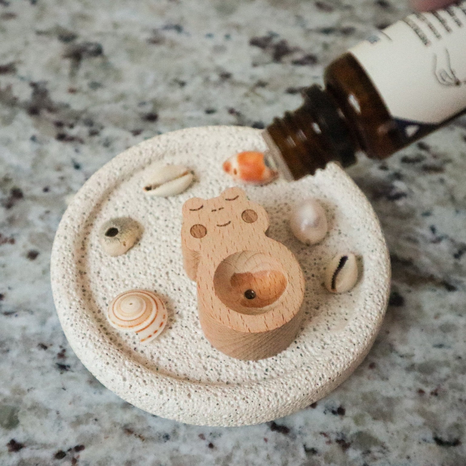 Frog - Wooden Essential Oil Diffuser | Incense Holder - Ecovie