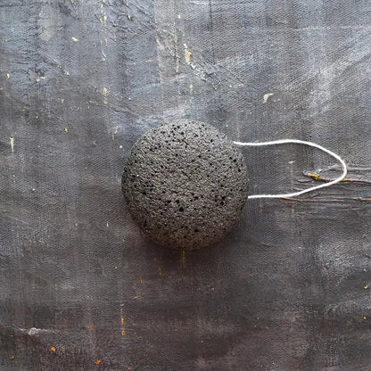 Konjac Facial Sponge - Charcoal - Ecoesse 
