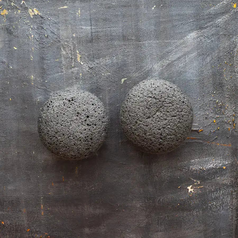 Konjac Facial Sponge - Charcoal - Ecoesse 
