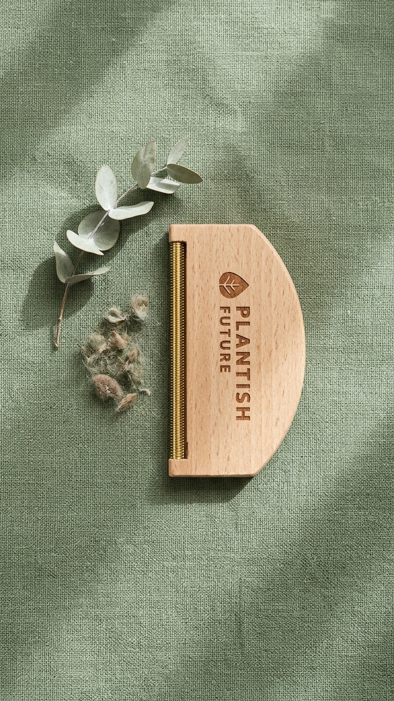 Wooden Lint Remover