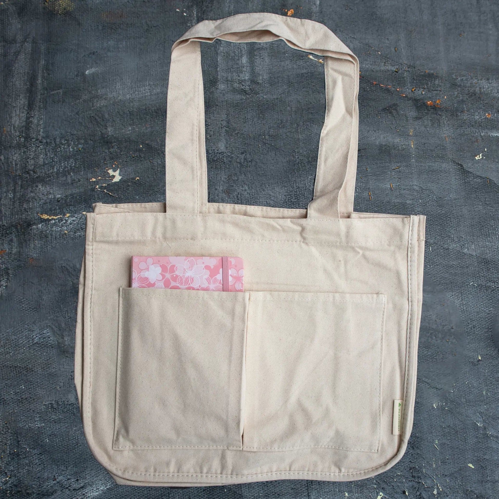 Multi - pocket Tote Bag - Ecovie