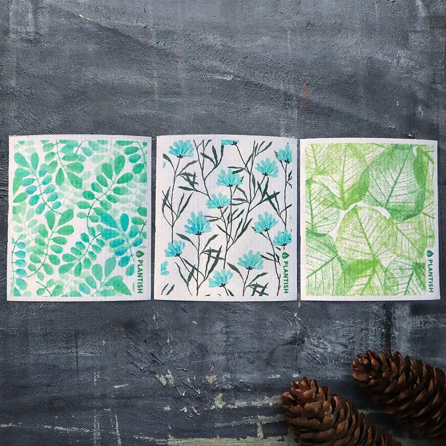 Mystery Swedish Sponge Cloth Set - Ecoesse 