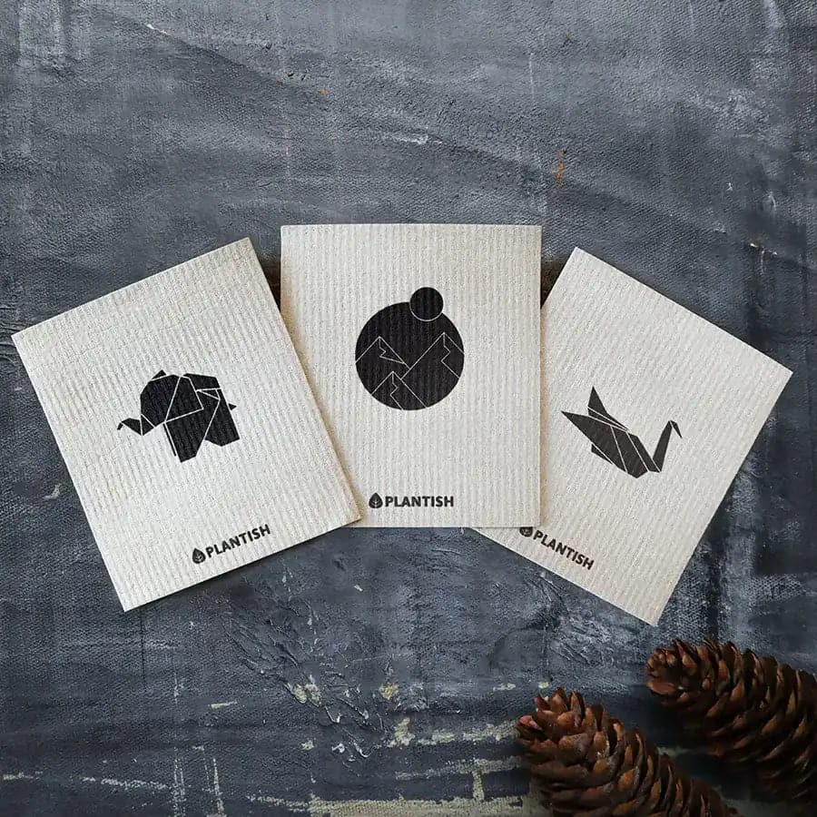 Mystery Swedish Sponge Cloth Set - Ecoesse 