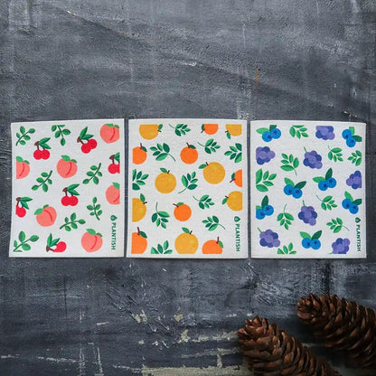 Orange - Swedish Sponge Cloth - Ecoesse 