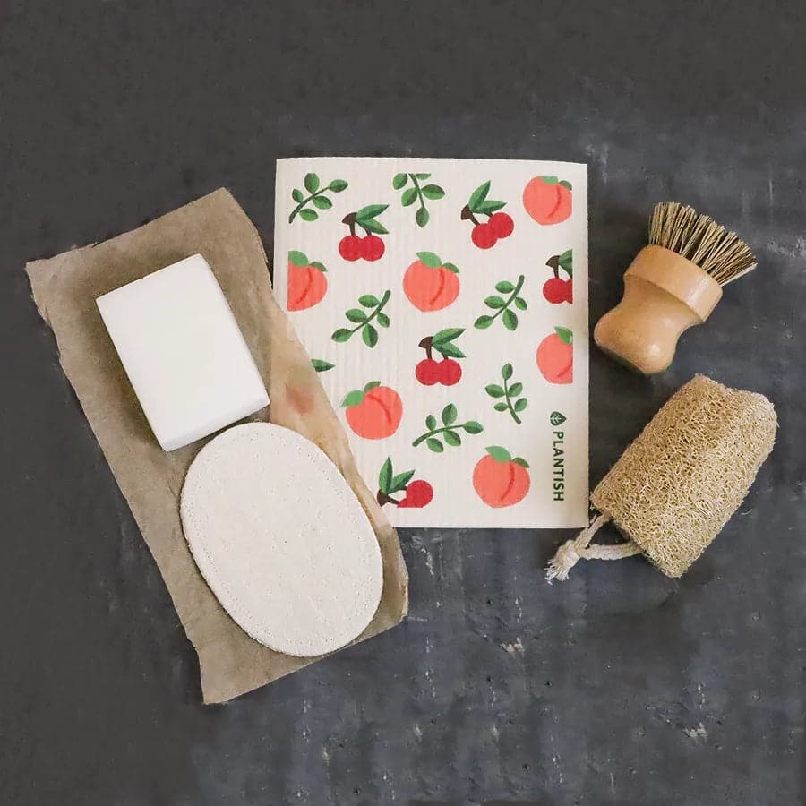 Peach - Swedish Sponge Cloth - Ecoesse 