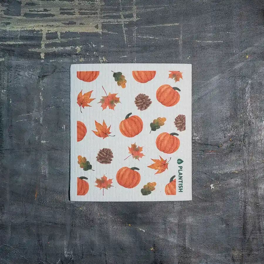 Pumpkin - Swedish Sponge Cloth - Ecoesse 