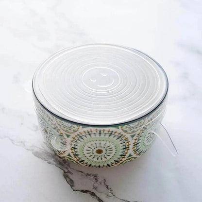 Set of 6 Reusable Dish Covers - Ecoesse 