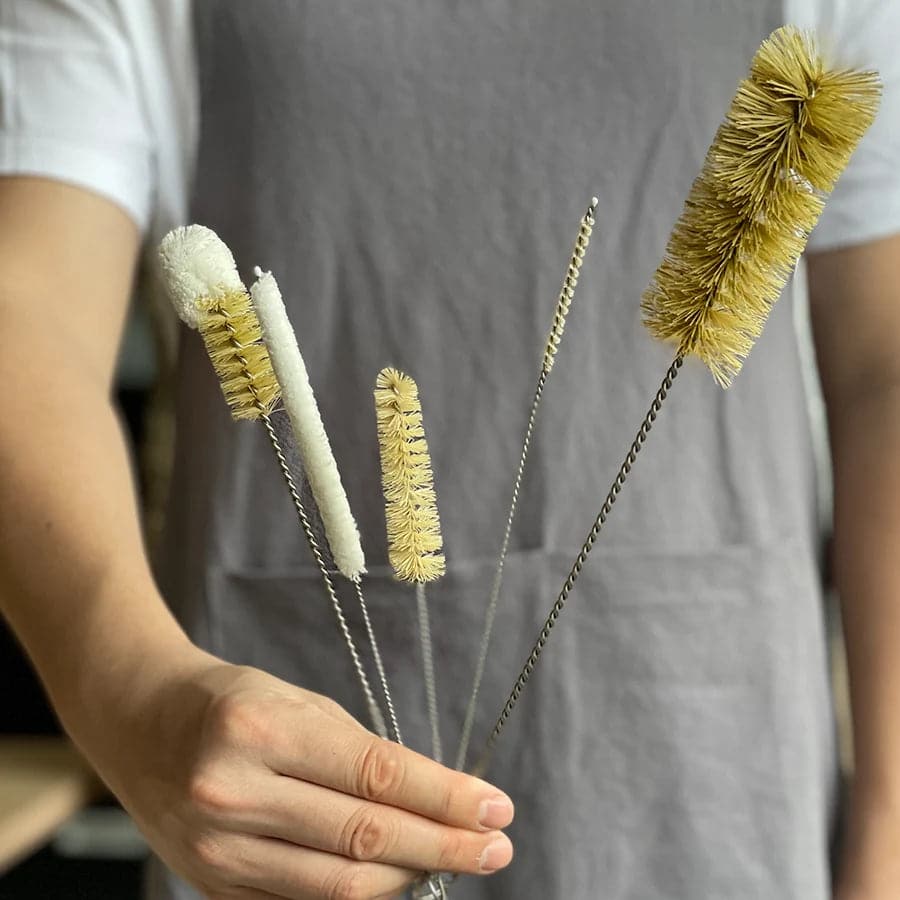 Zero Waste Kitchen Brush Set - Ultimate Kit - Ecoesse 