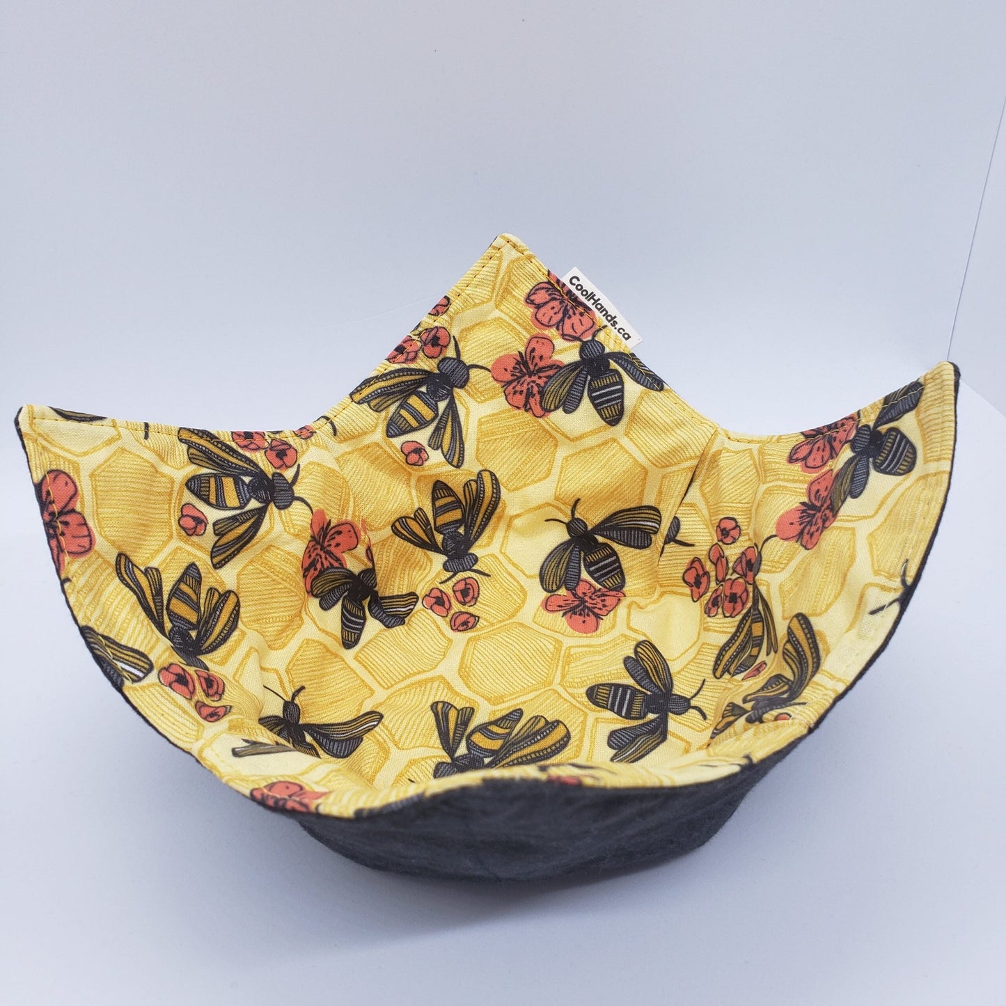 100% Cotton Microwavable Bowl Cozy - Oh, Honey..