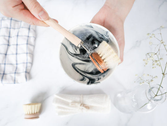 Zero Waste Cleaning Set - Sisal Brush Kit - Ecoesse 
