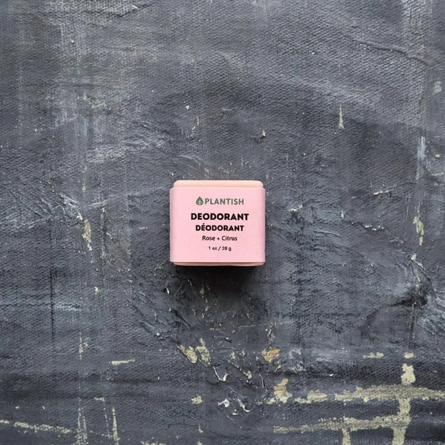 Zero Waste Deodorant Bar - Rose & Citrus - Ecovie