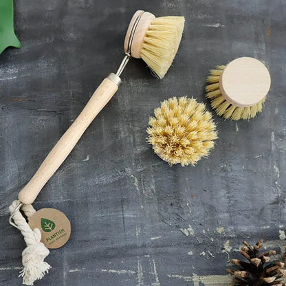 Zero Waste Kitchen Brush Set - Brush Kit - Ecovie